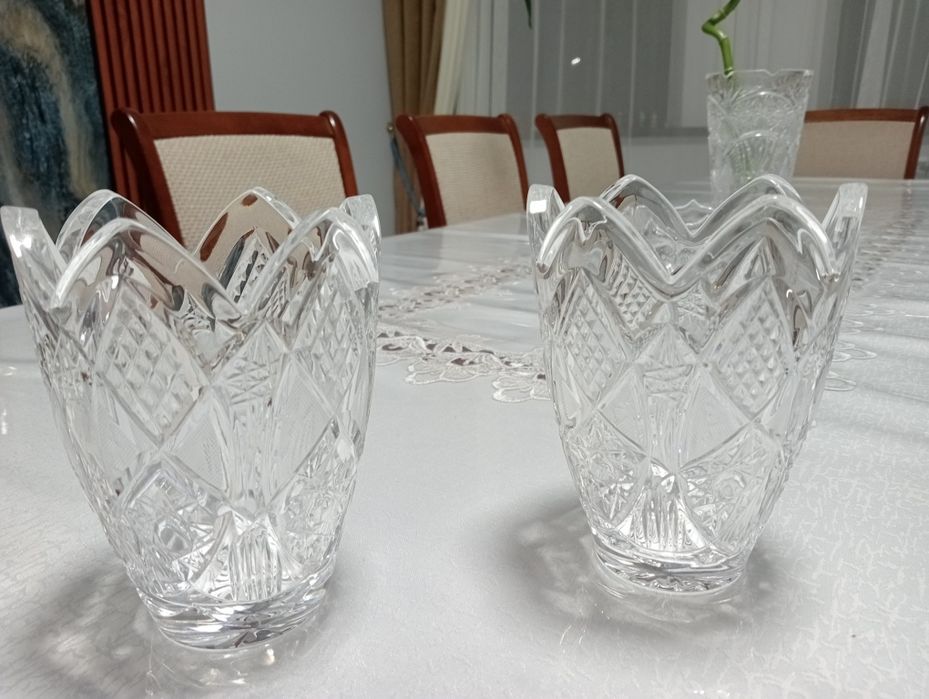 Вазы хрустальные
