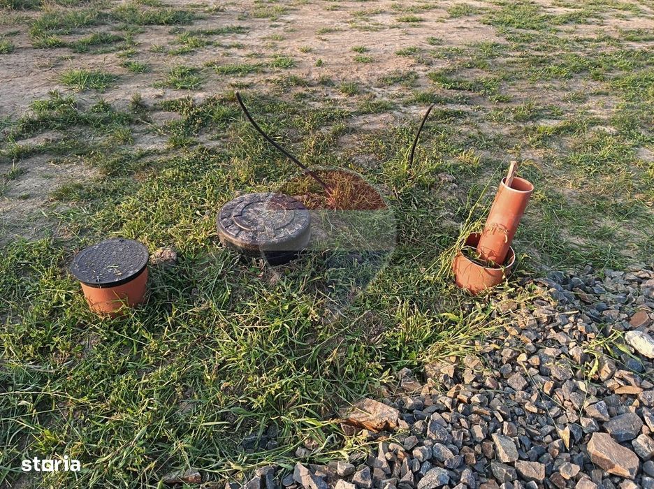 TEREN cu utilitati gata de construit