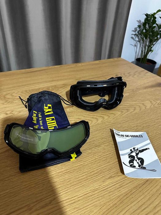Ochelari ski / snowboard magnetici COOLOO anti fog UV - Noi