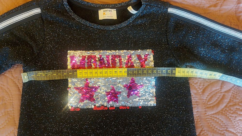 Детска зимна  рокля 3-4г