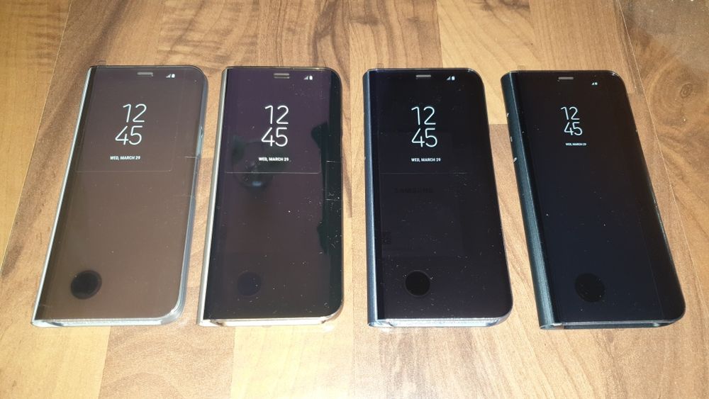 Husa flip smart activa originala Samsung Clear View S8+ S8 Plus G955