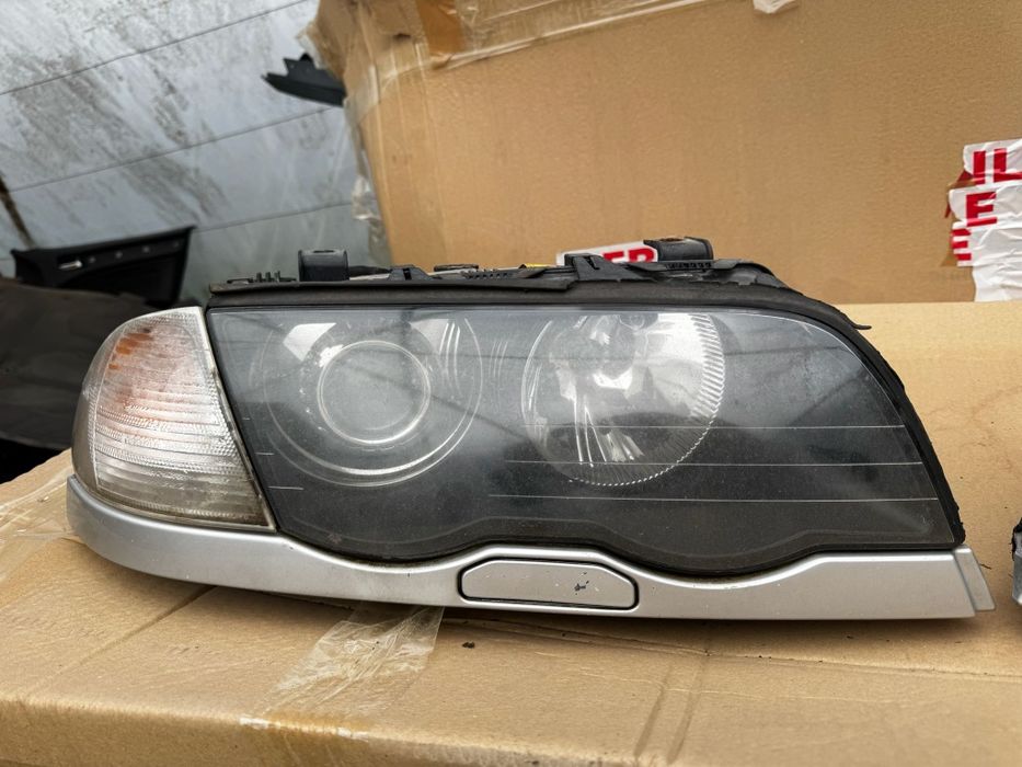 Faruri Xenon Cu Lupa BMW Seria 3 E46 Sedan Touring NFL