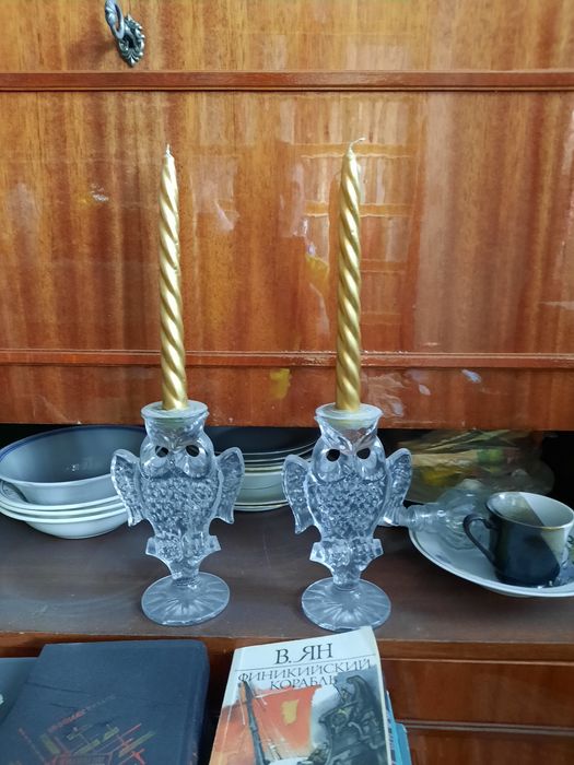 Продам подсвечник хрусталь