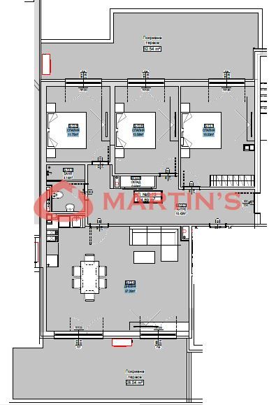Продава се Четиристаен апартамент в София, Витоша - 193 кв.м за 1354 €/кв.м - Снимка #5