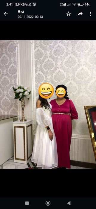 Розовый и жасыл көйлек сатылады.