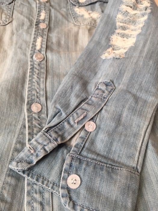 Camasa Denim Blug Fear Of God Yeezy Justin Bieber S Small Jeans Bape