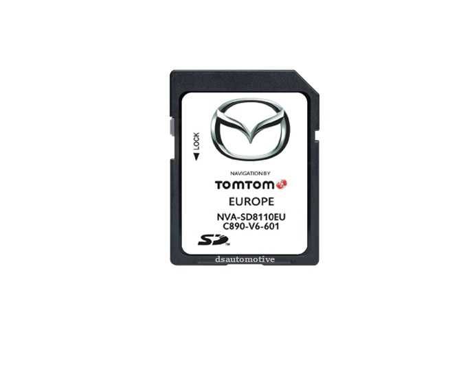 Card hărți navigație Mazda 3 5 6 MX-5 Tomtom NVA-SD8110 Europa 2026