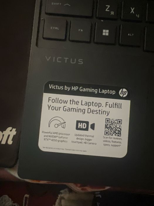HP Victus gaming laptop