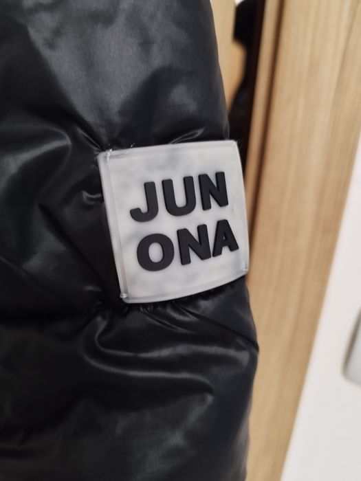 Дамско дълго зимно яке от Юнона с две лица