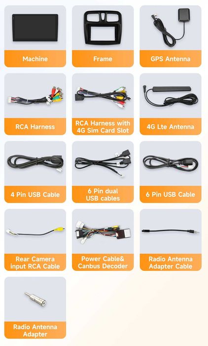 Мултимедия 9″ Android 14 за DACIA LOGAN II CARPLAY навигация RDS DSP