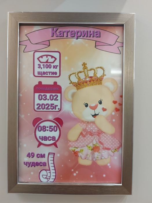 Бебешка  визитка