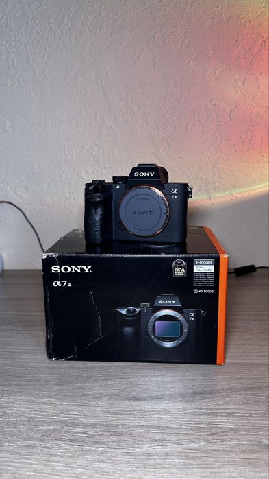 Sony Alpha 7 III (Body) в идеальном состоянии.