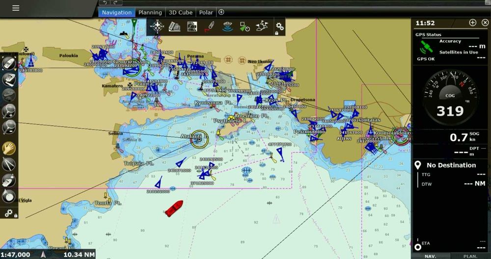 Sistem Navigatie pentru PC -Laptop Ambarcatiune