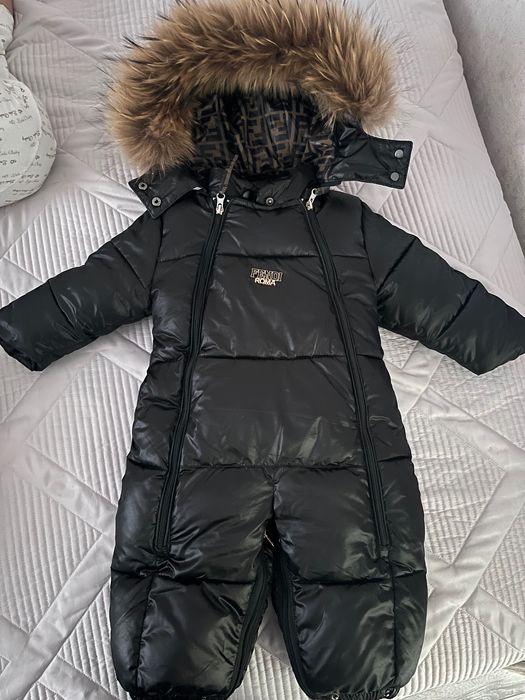Детский зимний комбинезон