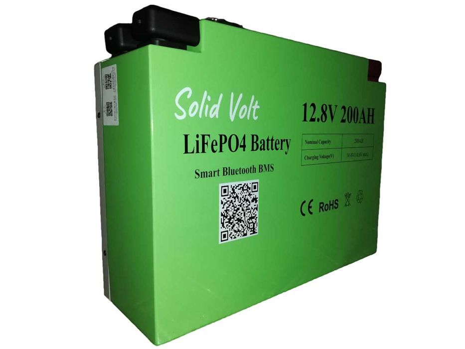 Baterie litiu Lifepo4PO4 12V – 200Ah smart BMS, Bluetooth