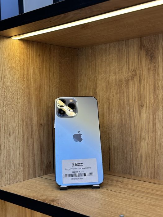 айфон 13 про макс синий 256гб
