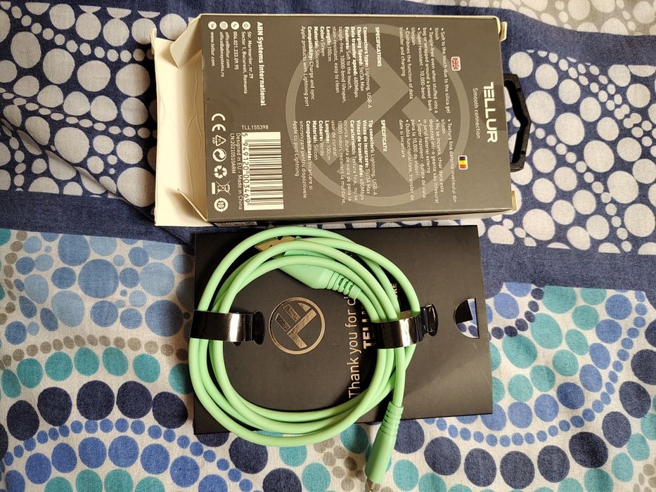 Cablu iPhone cu port Lightning