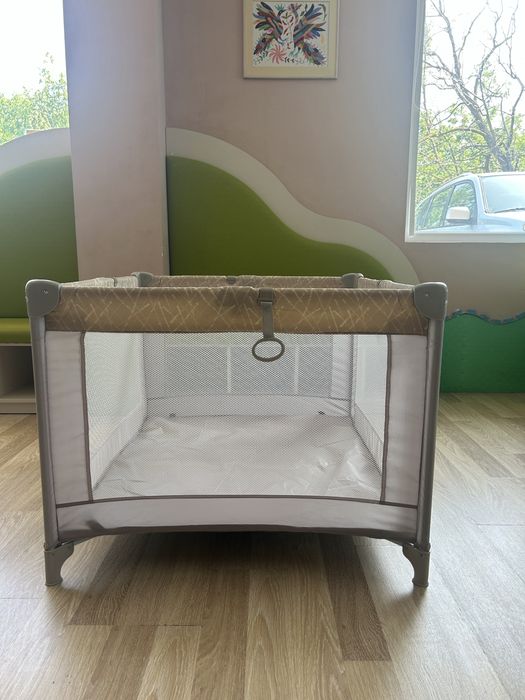 Сгъваема  Бебешка кошара за игра Lorelli - Play and Relax, бежова