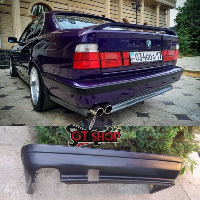 Бампер бмв е34 bmw e34 тюнинг спойлер козырек