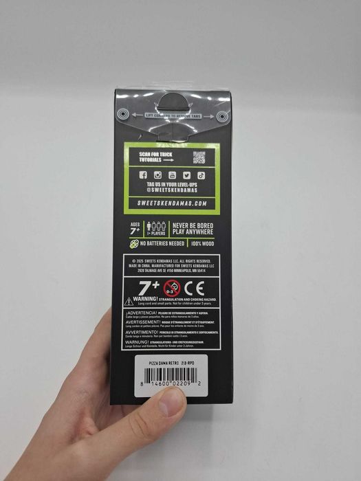 Sweets Kendama Pizza broken Shape grip antiskid noua in cutie