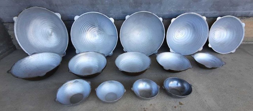 Казан алюминиевый для очаг