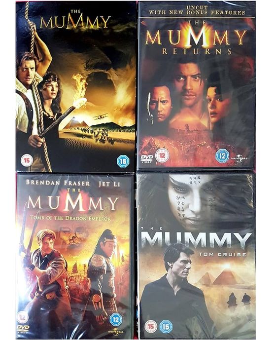 Filme The Mummy 1-4 Complete Collection DVD ( Originale )