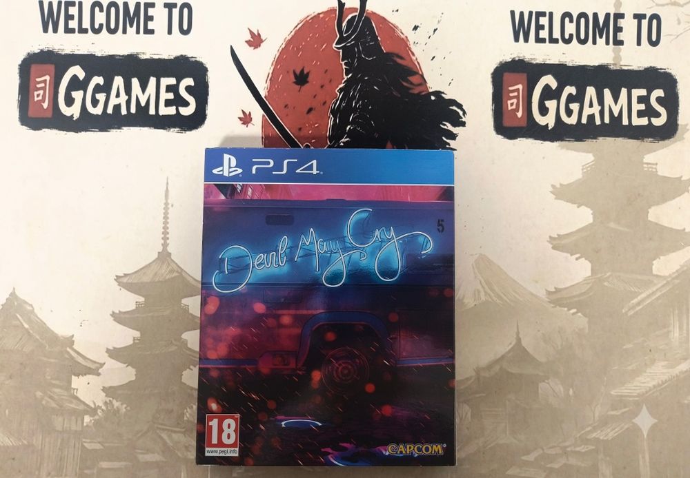 Devil May Cry 5 steelbook , метална кутия PS4