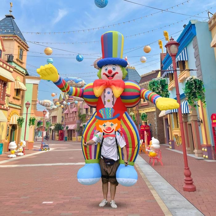 Надувной клоун 3х метровый