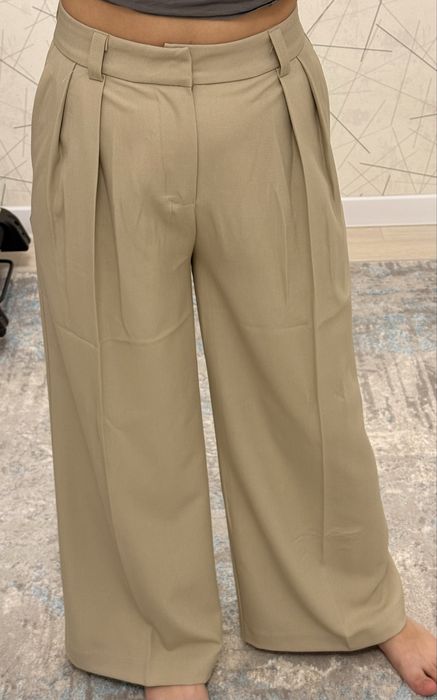 Брюки женские песочные