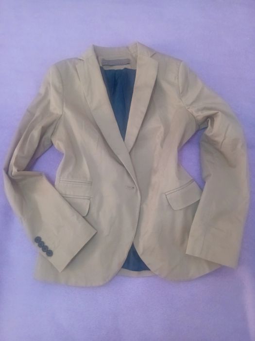 Sacou zara crem  mărime L