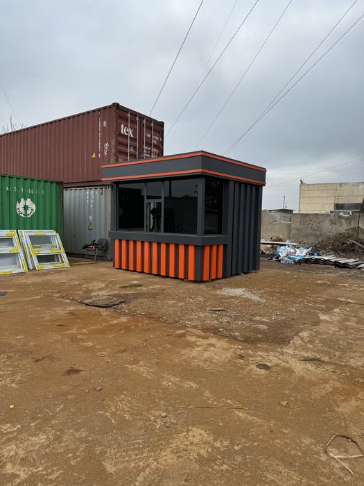 Qorovul budka охранная будка готовы