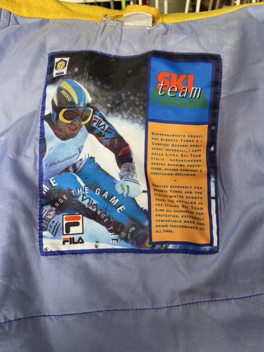 Geacă ski Fila originală. Tricouri Lacoste ,