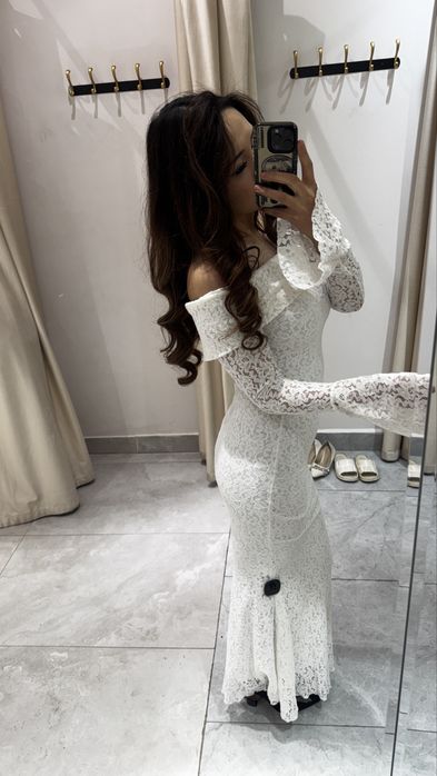 Платье белый