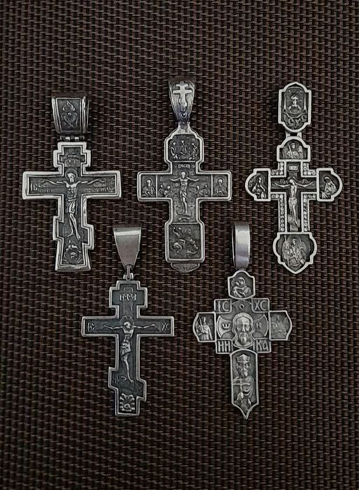 Крест,серебро 925пр.