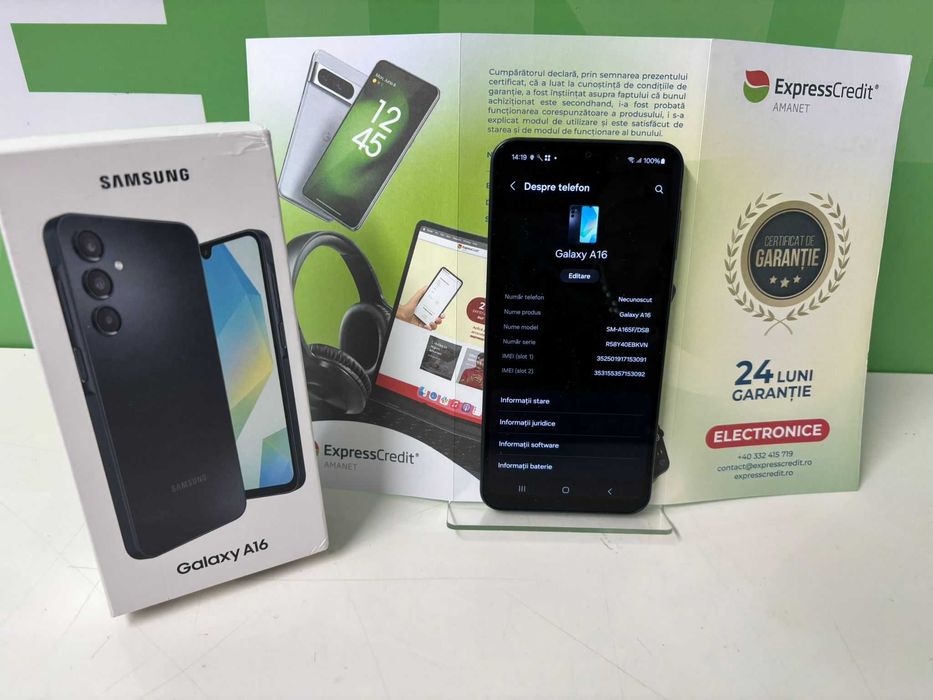 Samsung Galaxy A16 (B.61079.1-Tatarsi) Garantie 2 ani! 500 lei!
