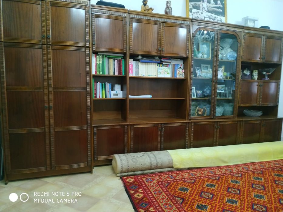 Стенка чистое дерево