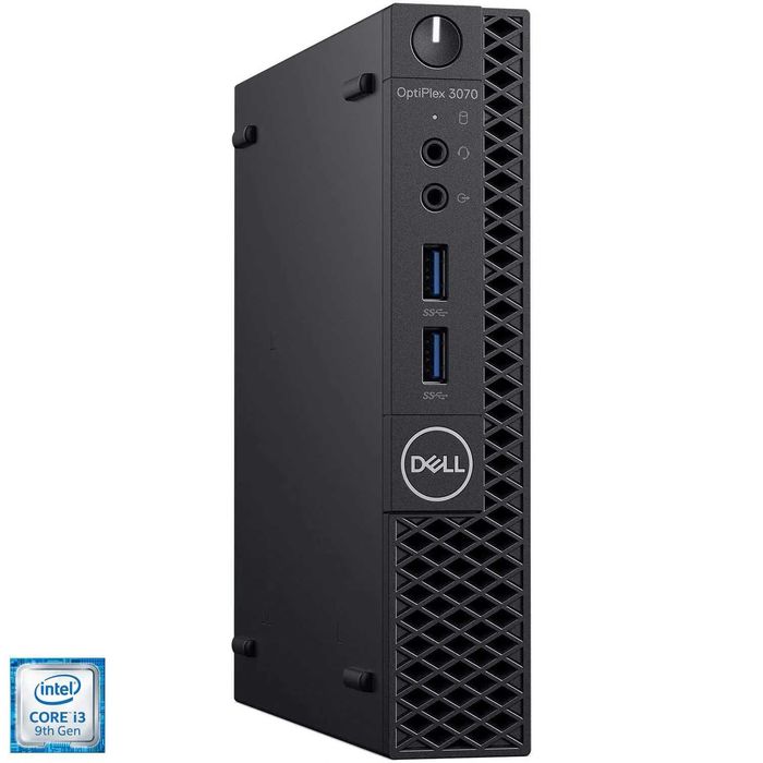 Mini Sistem PC HTPC Dell OptiPlex 3070 i3-9100T 4GB SSD 128GB Win10
