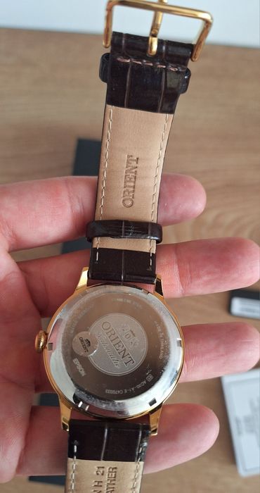 Мъжки автоматичен часовник Orient Bambino FAC00007W Roman Dials