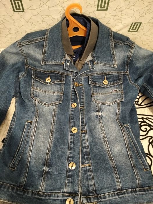 Продам джинсовку муж.