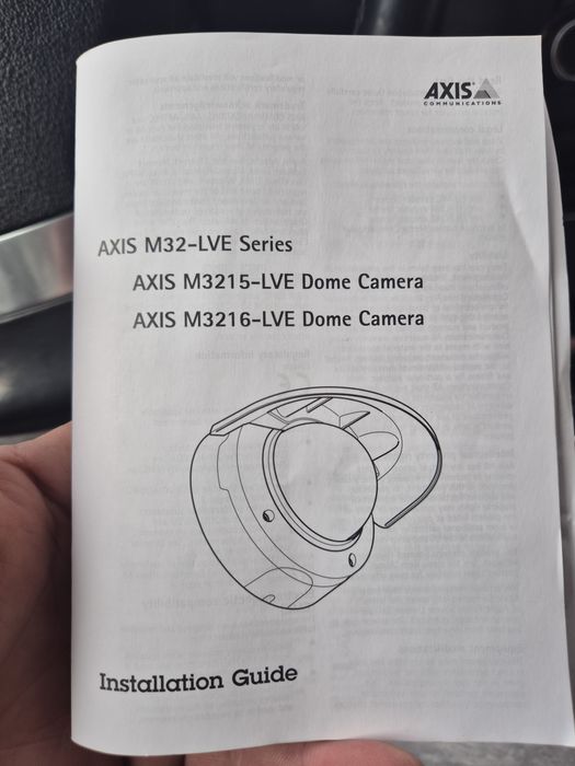 Vand Axis M3216-Live Dome Camera