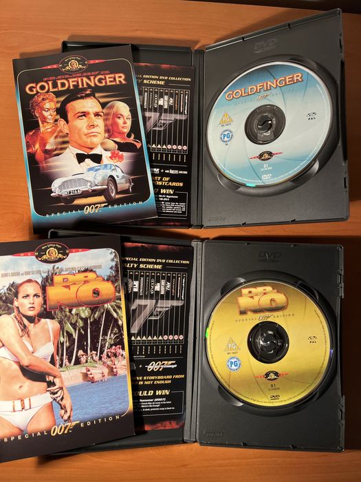 James Bond 007 DVD колелция