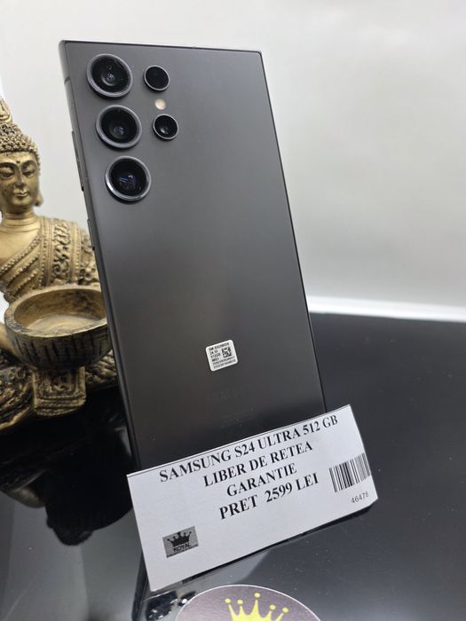 Amanet Royal: Samsung S24 Ultra /512GB/ Liber de  rețea