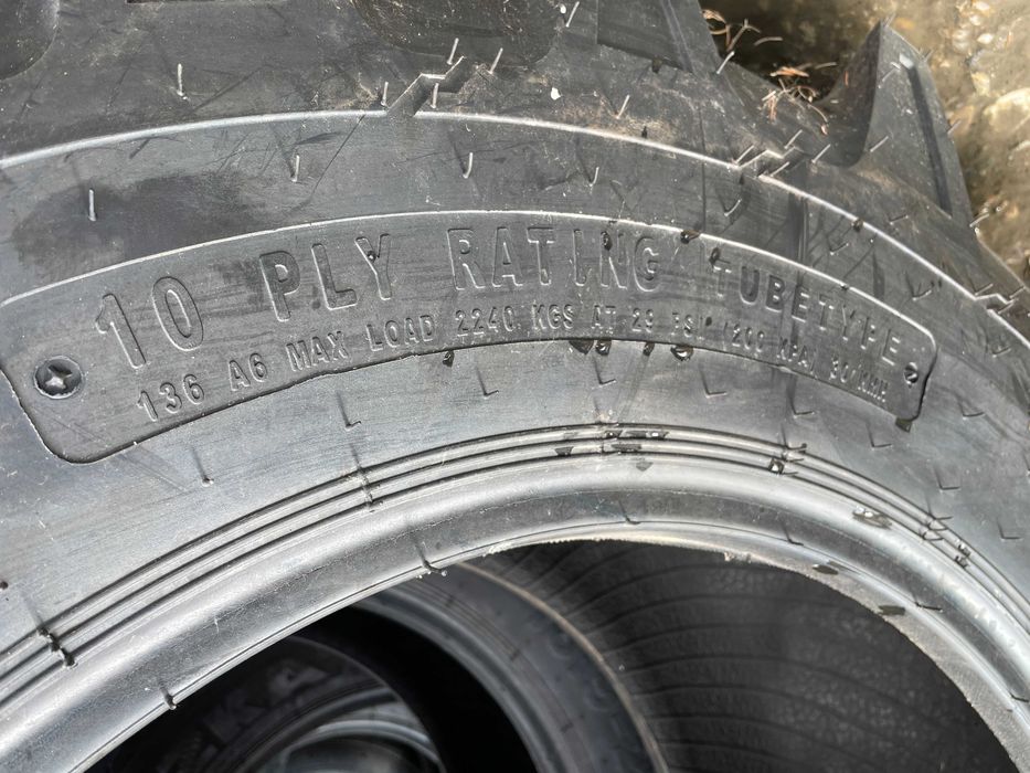 16.9-24 cu 10 pliuri marca OZKA cauciucuri noi pentru tractor fata