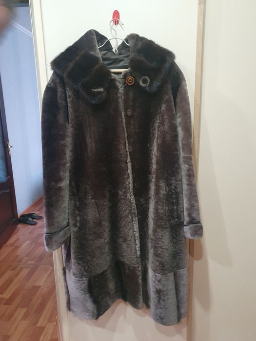 Шуба мутоновая 62 - 64 размер