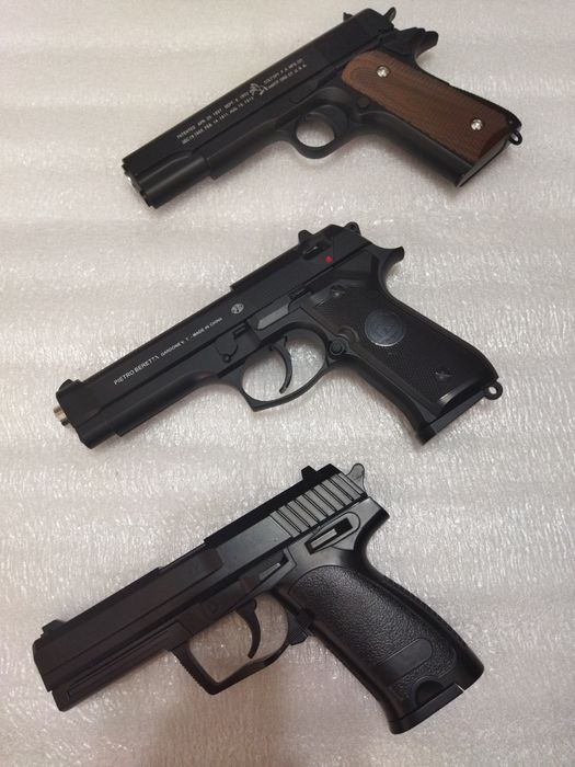 Airsoft gun Temir pistolet железный пистолет металлический  Страйкболь