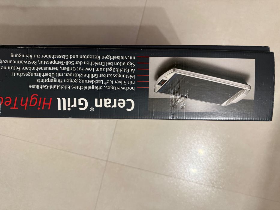 Grătar electric Rommelsbacher Ceran High Tech