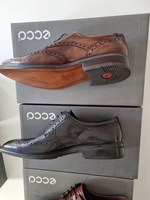 Pantofi Ecco oxford piele 45