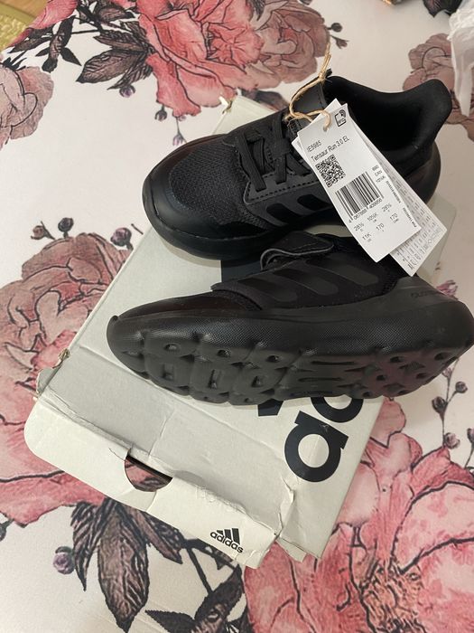 Pantofi sport cu velcro Tensaur Run 2.0, Negru, 28.5 EU