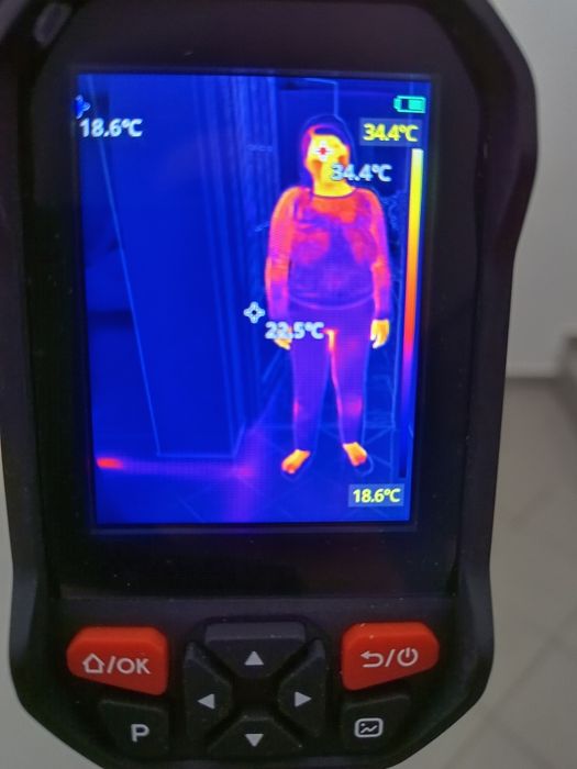 Cameră cu termoviziune, infraroșu Tooltop ET693C. 512x384