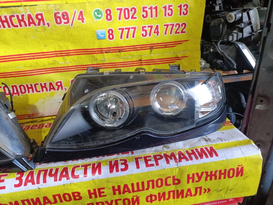 Фары на BMW E46 рестайлинг Сонар